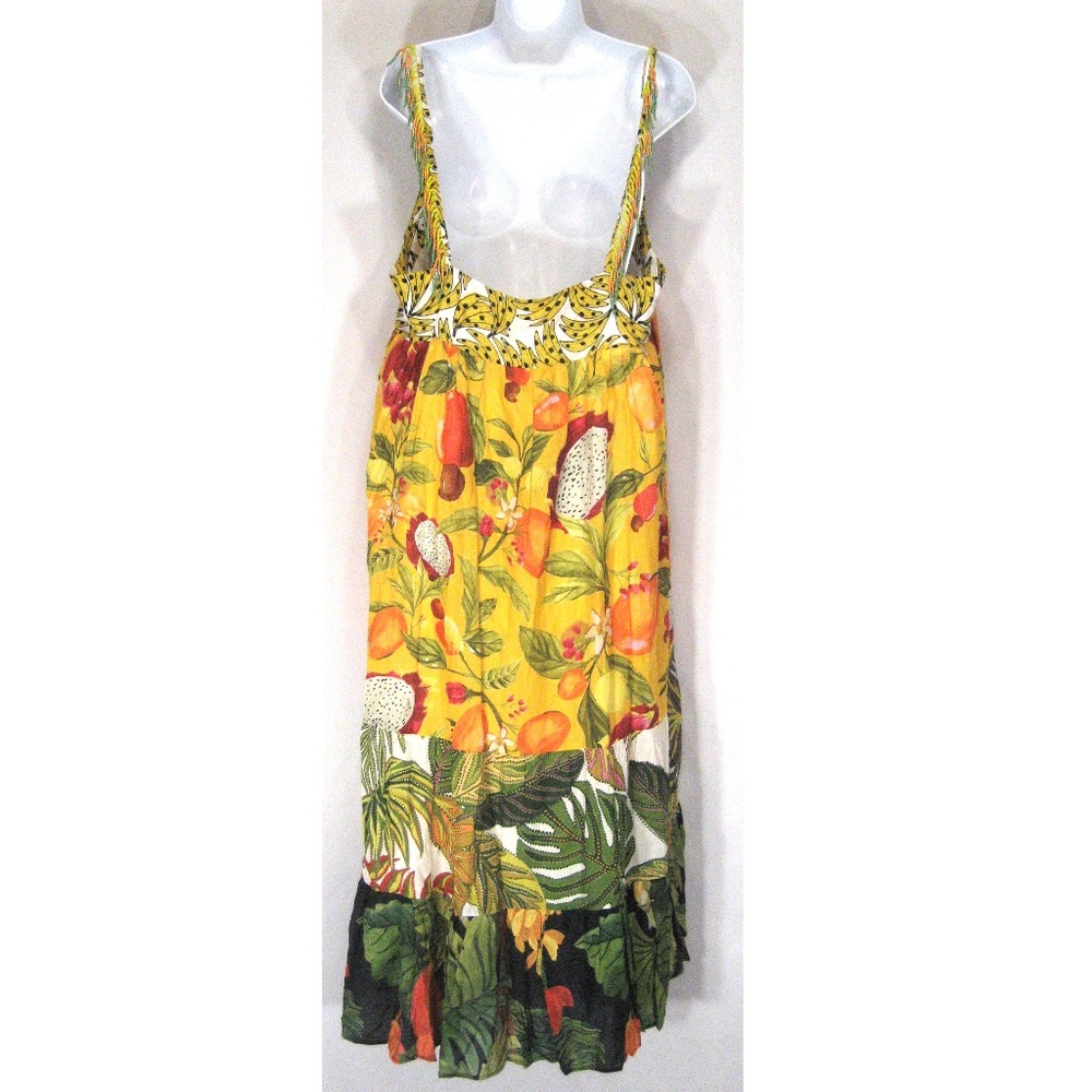 FARM ⚜ WOMEN'S COTTON COMFORT SUMMER DRESS OPEN BACK STYLE - Picture 7 of 12